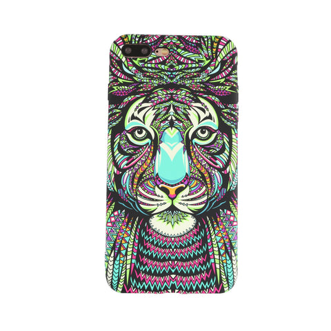 Tiger Painting Phone Cover Case for iPhone