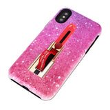 Lipstick Painting Pattern  Case Cover for iPhone