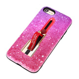 Lipstick Painting Pattern  Case Cover for iPhone